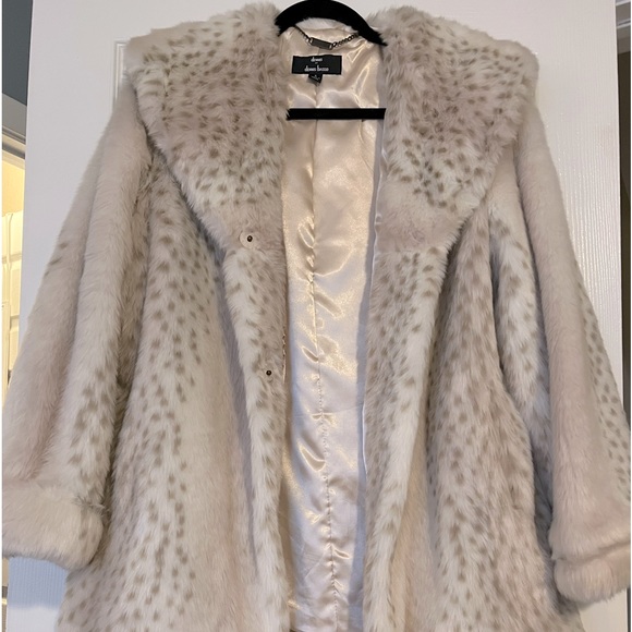 Jackets & Blazers - Casual Warm Winter Long Lapel Leopard Print Faux Fur Coat